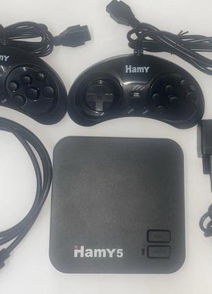 Игровая приставка двухсистемная 8-16 бит Hamy 5 HDMI (505 встр...