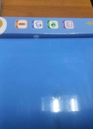 Уценка. детский ноутбук "мой первый компьютер" (голубой) царап...