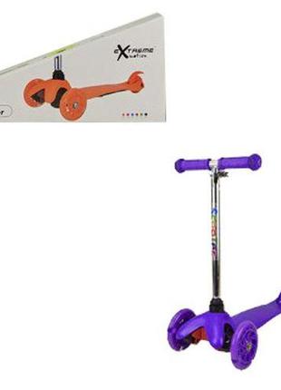 Самокат "scooter", фіолетовий