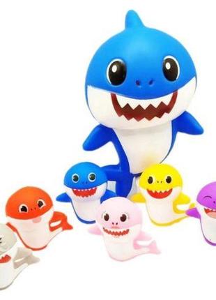 Набір іграшок для ванни "Baby Shark" (7 шт)
