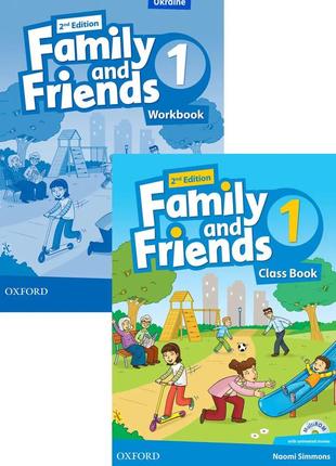 Family and friends 1 2nd student's book+workbook