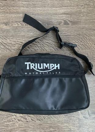 Triumph motorcycles ® сумка мотоциклетна