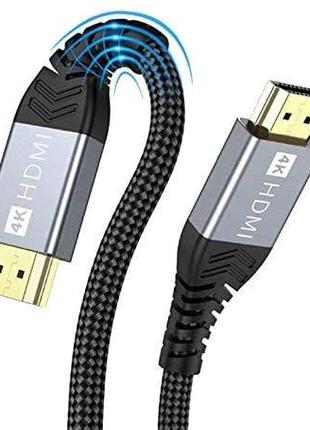 Кабель HDMI15 футов (3 метра), vercarnon HDMI-HDMI с нейлоново...