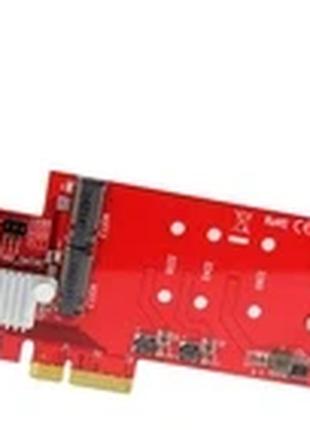 2 карти M.2 NGFF SSD RAID плюс 2 порти SATA III - PCIe - карта...