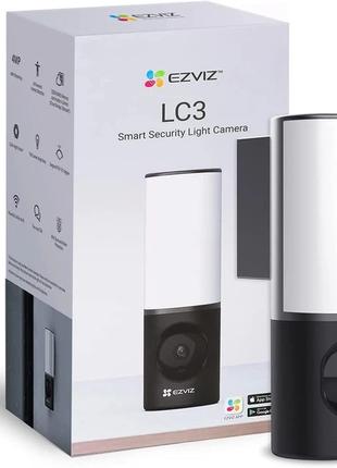 Уличная WIFI камера видеонаблюдения EZVIZ LC3 2K камера видеон...