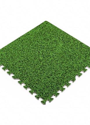Підлога пазл - модульне підлогове покриття 600x600x10мм зелена...