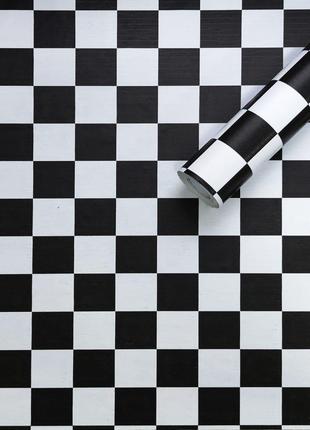 Самоклеющаяся пленка шахматы 0,45х10м SW-00001255