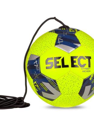 М’яч футбольний SELECT Street Kicker v24 Yellow- Blue (556) жо...