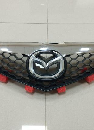 Решетка радиатора на Mazda 3 (BK, седан, рестайл) 2006-2008г. ...