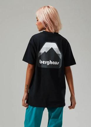 Berghaus graded peak t shirt black 4-a001437bp6 футболка майка...