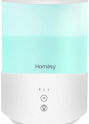 Увлажнитель Homasy Cool Mist 2,5 л, диффузор эфирных масел с 7...