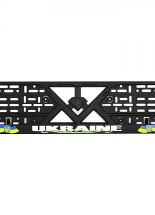 Рамка для номерного знака с надписью "Україна" Украина