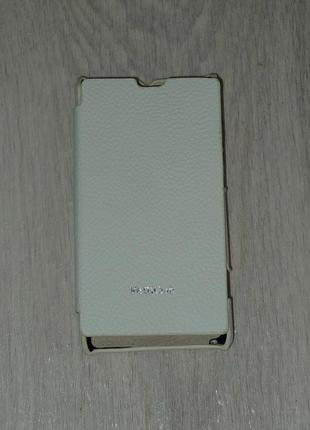 Чехол Vetti для Sony C2104 Xperia L белый 0107
