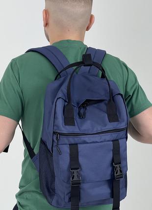 Мужской спортивный рюкзак Канкун с ручками, синий материал окс...