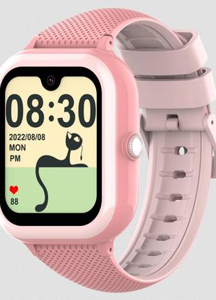 Розумний годинник з відеодзвінком Wonlex KT31 AMOLED 8GB Pink ...