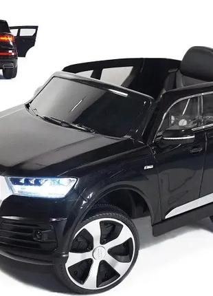 Электромобиль детский легковой одноместный Audi Q7 колеса Eva ...