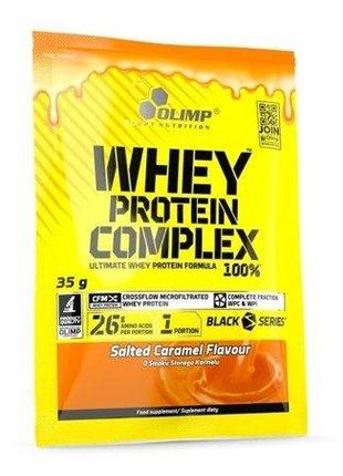 Протеин Olimp Whey Protein Complex 100%, 35 грамм Соленая кара...