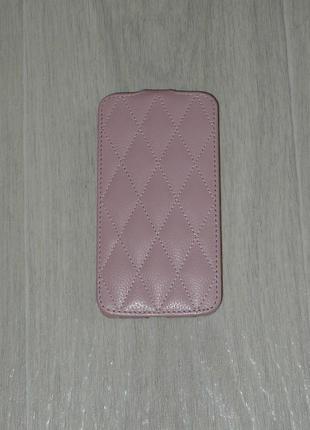 Чехол Vetti для Samsung I9500 S4 розовый 0113