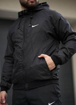 Nike windrunner jacket чорний