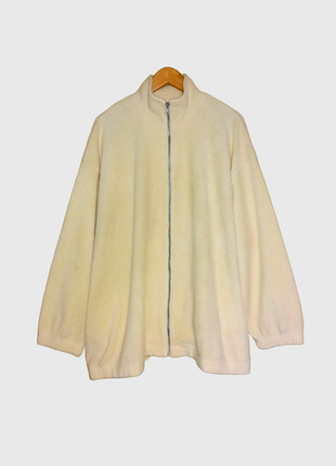 Флисовая куртка, кофта на молнии на 60/64 размер