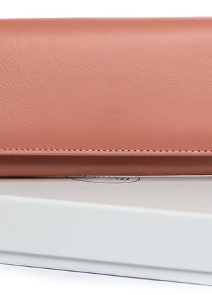 Женский кожаный кошелек Dr.Bond W502 розовый натуральная кожа