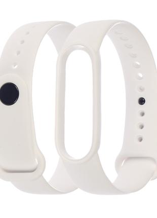 Ремешок силиконовый Anchor для Xiaomi Mi Band 4/ Band 3 Белый