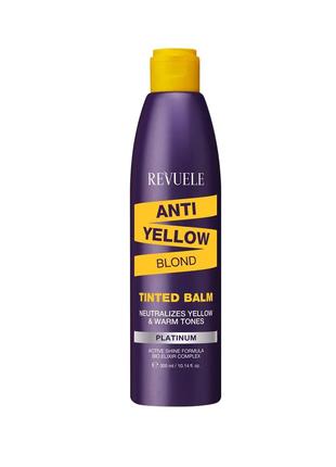 Бальзам для волос тонирующий для светлых волос Anti Yellow Blo...