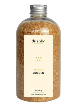 Соль для ванны Dushka Golden 450 г