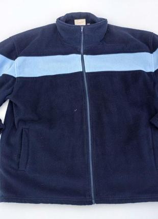 Флисовая мужская куртка на подкладке xl