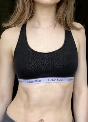 Коттоновый топ от calvin klein