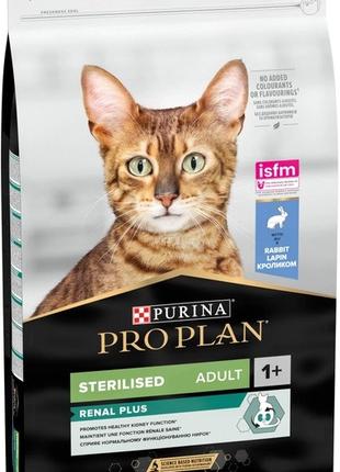 Сухий корм Purina Pro Plan Sterilised з кроликом для стерилізо...