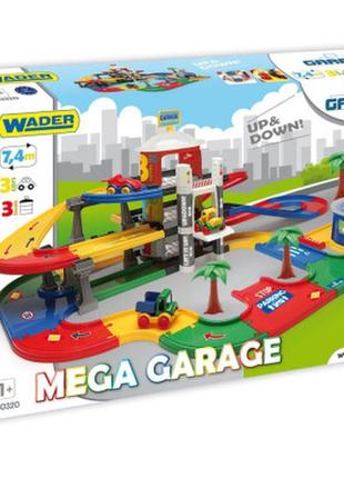Игровой набор wader мега гараж (50320)
