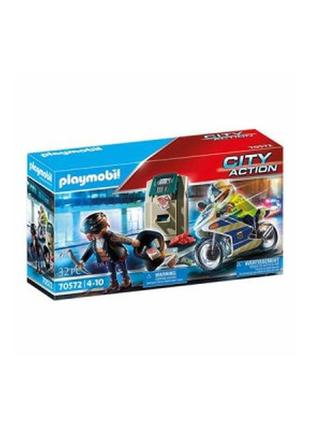 Конструктор playmobil city action банковский грабитель (70572)