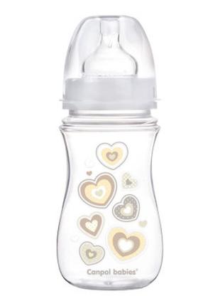 Пляшка для годування canpol babies антиколькова easystart newb...