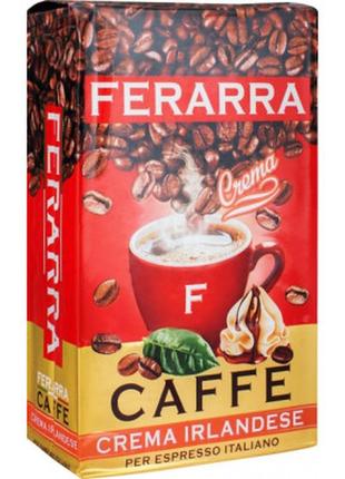 Кофе ferarra caffe crema irlandese молотый 250 г (fr.18472)