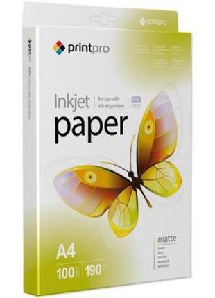 Фотобумага printpro a4 (pme190100a4)