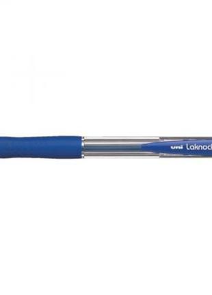 Ручка шариковая uni retractable, 0.7mm, blue, laknock fine (sn...