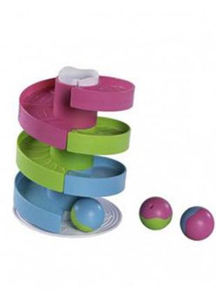 Развивающая игрушка fat brain toys трек-балансир для шариков w...