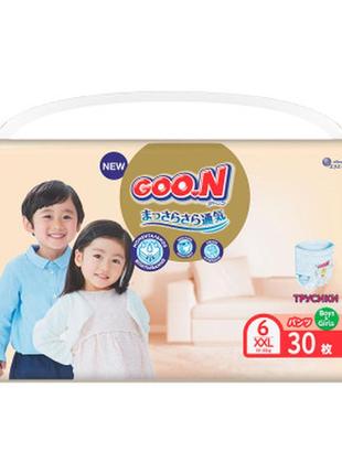 Подгузники goo.n premium soft 15-25 кг размер 2xl трусики 30 ш...