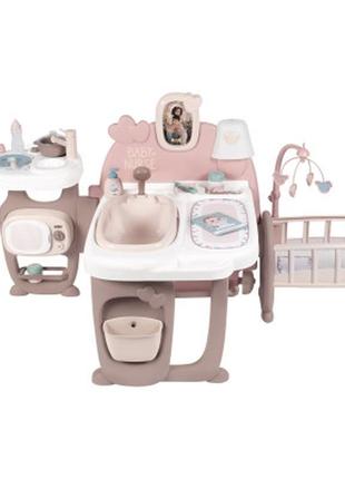 Ігровий набір smoby toys baby nurse кімната малюка з кухнею, в...
