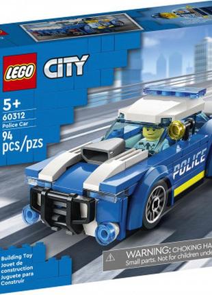 Конструктор lego city полицейский автомобиль 94 детали (60312)