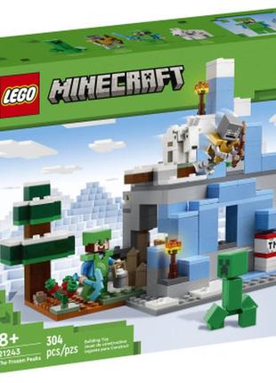 Конструктор lego minecraft замерзшие верхушки 304 детали (21243-)