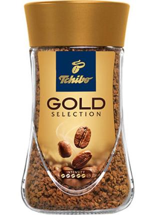 Кофе tchibo gold selection растворимый 200 г (4046234767650)