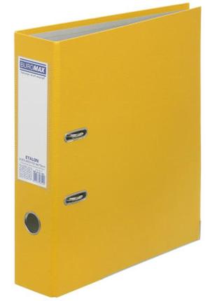 Папка - регистратор buromax etalon a4 75 мм желтый (bm.3015-08c)