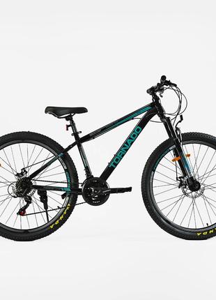 Спортивный велосипед Corso «TORNADO» 27,5" рама 15,5" стальной...