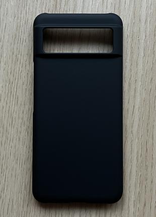 Чехол - бампер (чехол - накладка) для Google Pixel 8 чёрный, м...