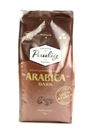 Кофе в зернах Paulig Arabica Dark Rich-flavoured&Sweet; 1 кг Ф...