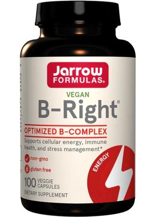 Витамины и минералы Jarrow Formulas B-Right, 100 капсул