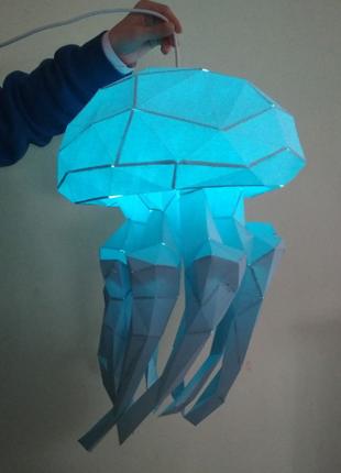 PaperKhan конструктор з картону 3D фігура восьминіг медуза Пап...