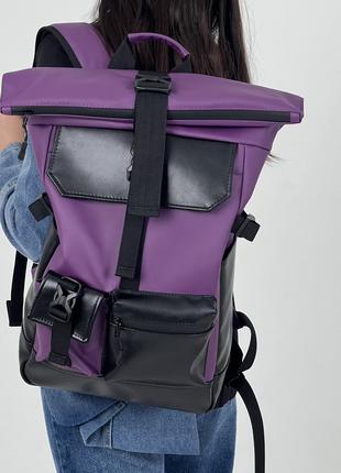 Женский рюкзак роллтоп для ноутбука Rolltop для путешествий фи...